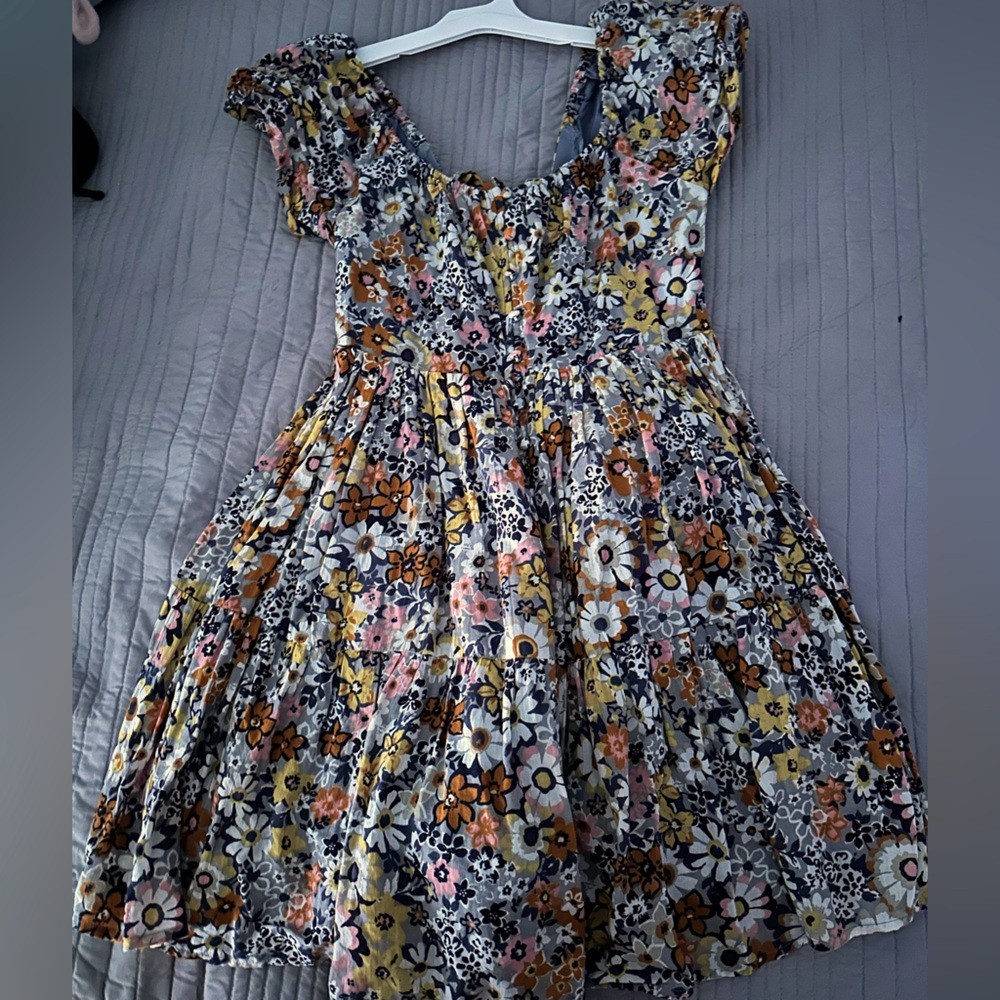 Floral AE fluffy dress